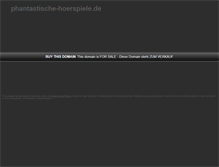 Tablet Screenshot of forum.phantastische-hoerspiele.de